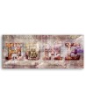 Decorative painting on canvas - Home vintage inscription | FEEBY