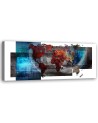 Decorative painting for wall - World map composition | FEEBY