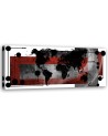 Canvas print for the living room - World map abstract | FEEBY