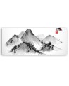 Canvas print for the wall - Japanese mountains | FEEBY