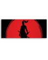 Picture for living room and bedroom - Samurai Japan Sun | FEEBY