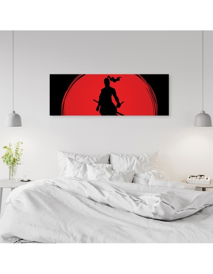 Picture for living room and bedroom - Samurai Japan Sun | FEEBY