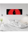 Picture for living room and bedroom - Samurai Japan Sun | FEEBY
