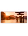 Wall painting for living room - Japanese landscape | FEEBY