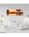 Wall painting for living room - Japanese landscape | FEEBY