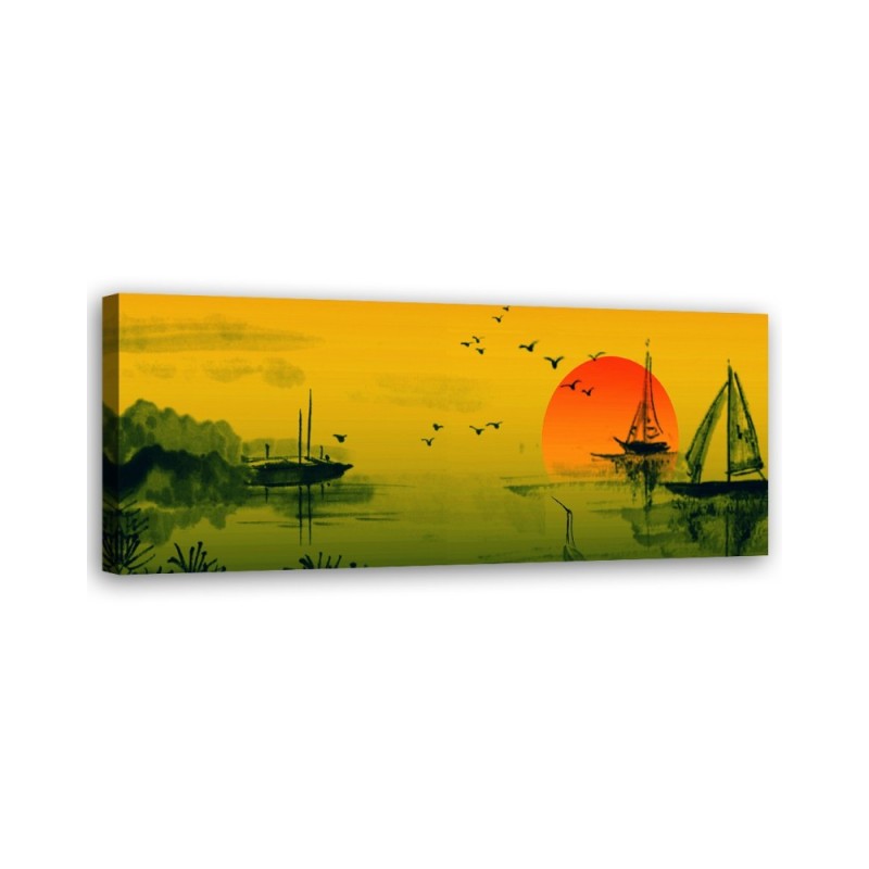 Canvas print - Japan Sunset | FEEBY