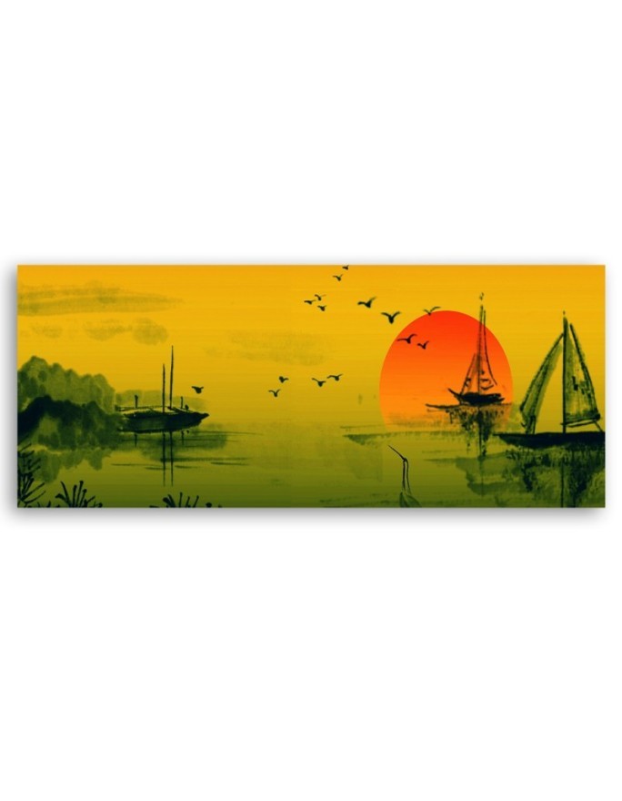 Canvas print - Japan Sunset | FEEBY