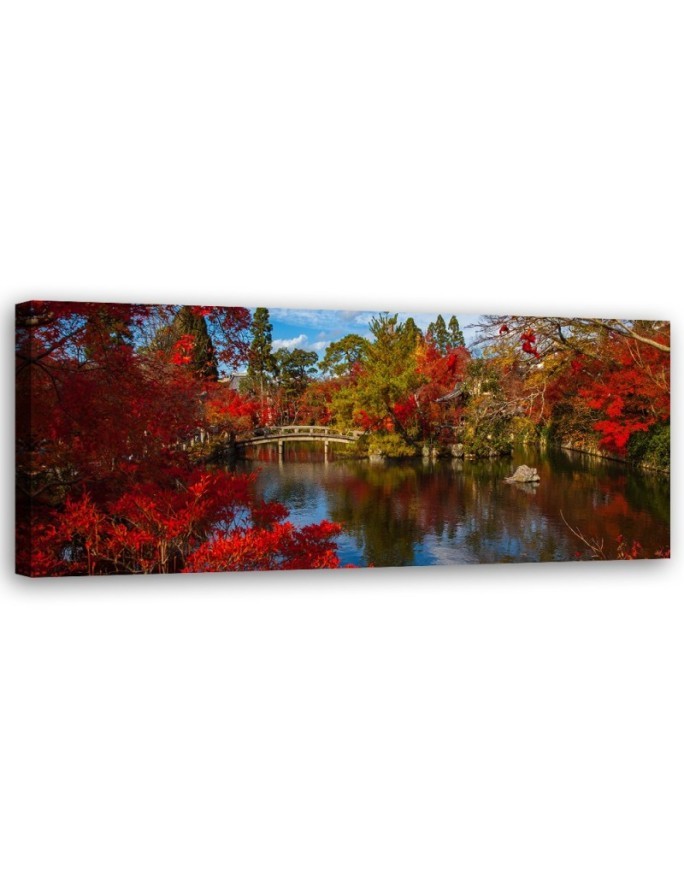 Japanese garden nature - Image printed on canvas | FEEBY