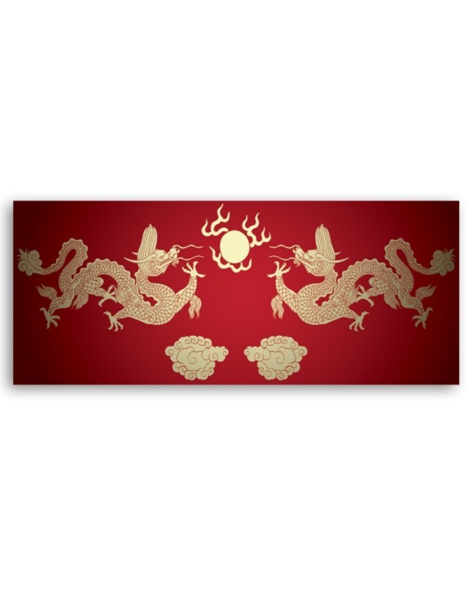Oriental dragon - Canvas canvas painting | FEEBY