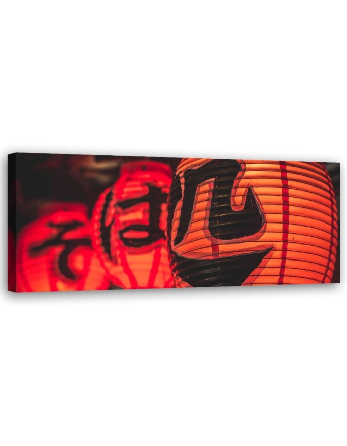 Canvas print Asian lanterns