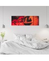 Asian lanterns - Decorative painting for wall | FEEBY