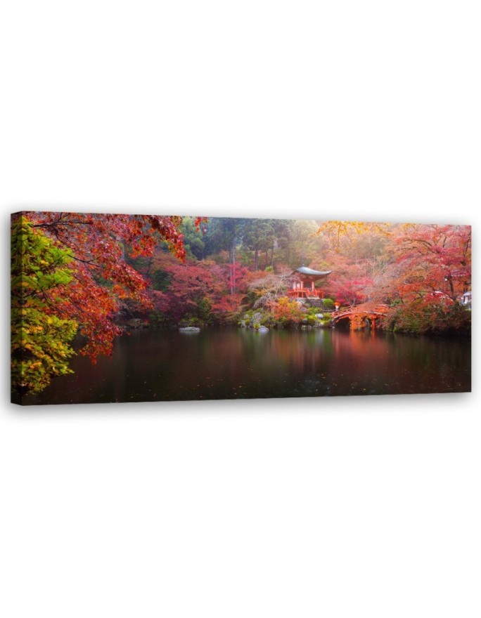 Japanese landscape nature - Modern painting for wall | FEEBY