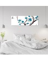 Blue cherry branch - Picture for living room and bedroom | FEEBY