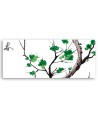 Green branch of a cherry tree - Interior design picture | FEEBY