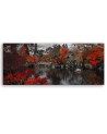 Japan garden - Wall painting for living room | FEEBY