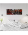 Japan garden - Wall painting for living room | FEEBY