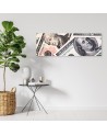Green banknotes - Image printed on canvas | FEEBY