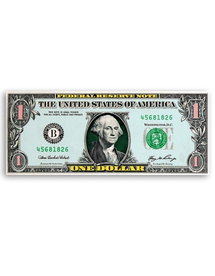 American dollar - canvas painting on canvas | FEEBY