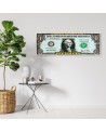 American dollar - canvas painting on canvas | FEEBY