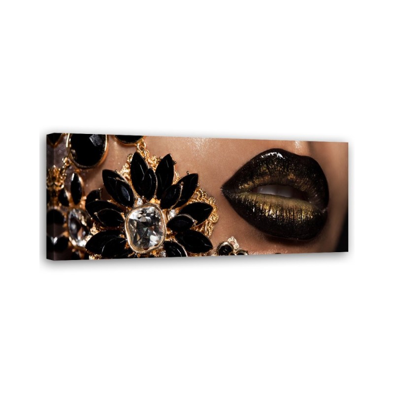 Black lips - Decorative painting | FEEBY