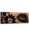 Black lips - Decorative painting | FEEBY