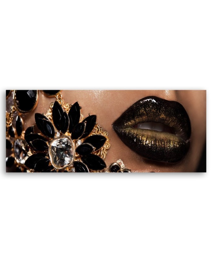 Black lips - Decorative painting | FEEBY