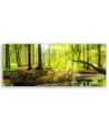 Green forest - Decorative canvas picture | FEEBY