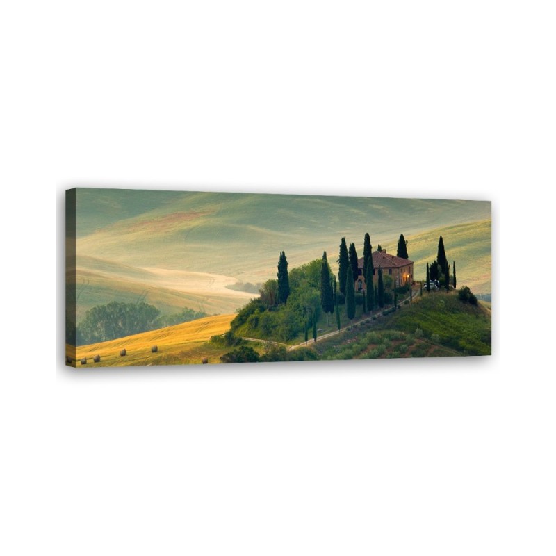 Natural landscape tuscany - Canvas print for the bedroom | FEEBY