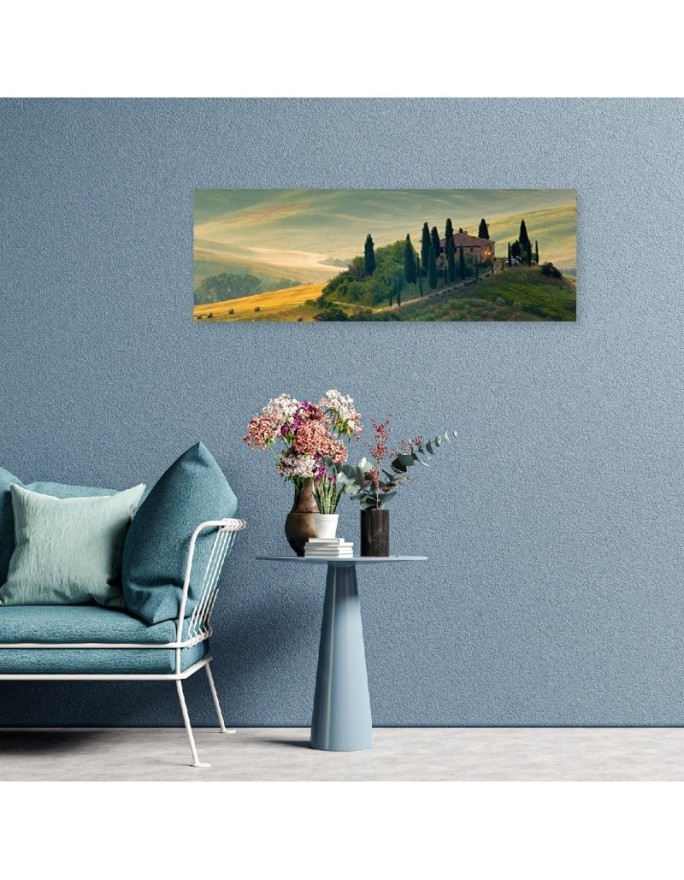 Natural landscape tuscany - Canvas print for the bedroom | FEEBY