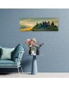 Natural landscape tuscany - Canvas print for the bedroom | FEEBY