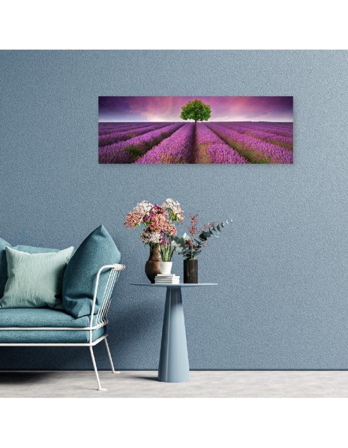 Field of lavender - Bedroom wall painting | FEEBY