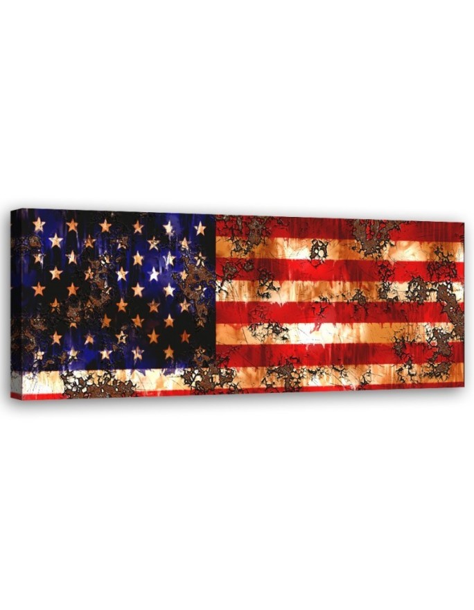 Us flag - Canvas print | FEEBY