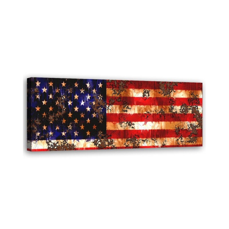 Us flag - Canvas print | FEEBY
