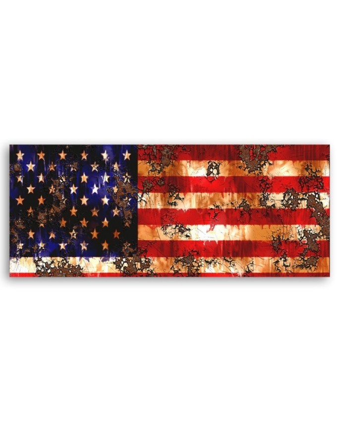 Us flag - Canvas print | FEEBY