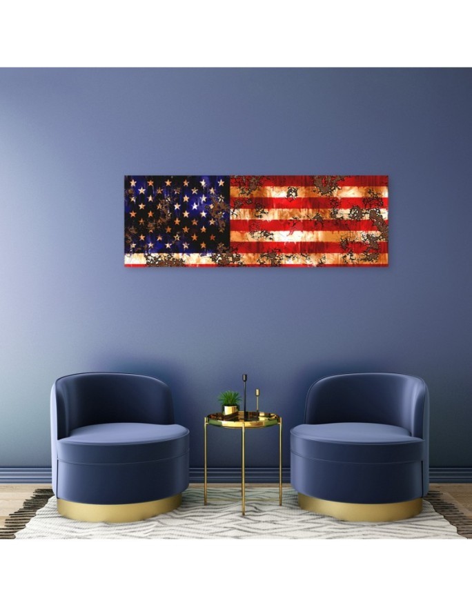 Us flag - Canvas print | FEEBY
