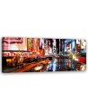 Lights in times square - canvas painting on canvas | FEEBY