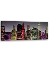 Colourful skyscrapers - Canvas painting | FEEBY