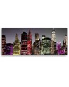 Colourful skyscrapers - Canvas painting | FEEBY