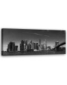 New york in black and white - Modern canvas painting | FEEBY