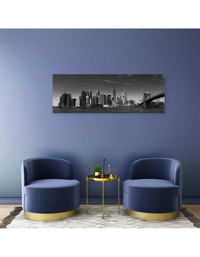 New york in black and white - Modern canvas painting | FEEBY