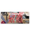 Caption living new york - Canvas print for the living room | FEEBY