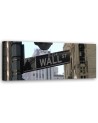 Wall street - Canvas print for the bedroom | FEEBY
