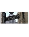 Wall street - Canvas print for the bedroom | FEEBY
