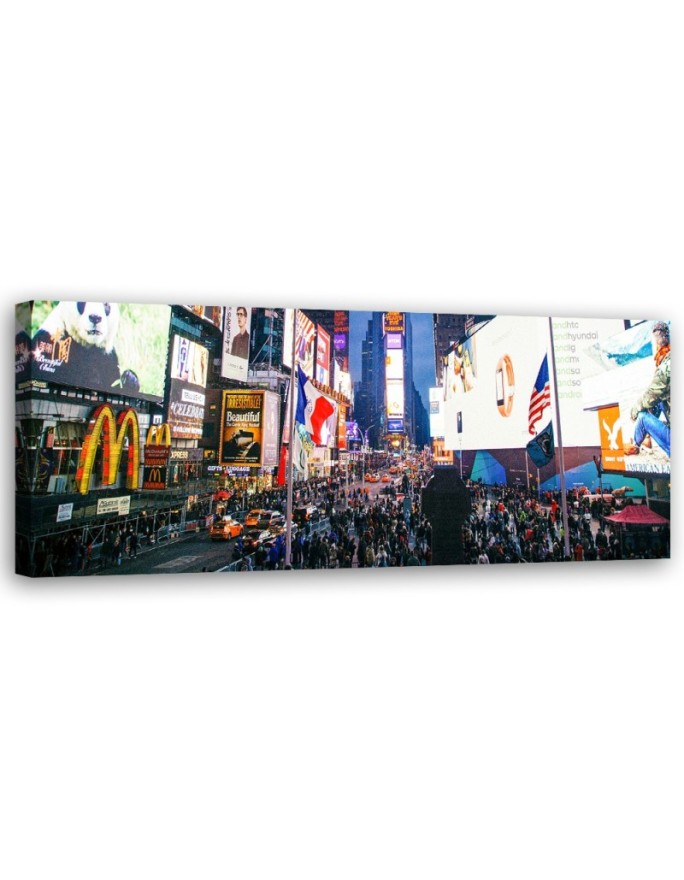 Canvas print Times Square...