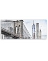 Brooklyn bridge - Modern painting for wall | FEEBY