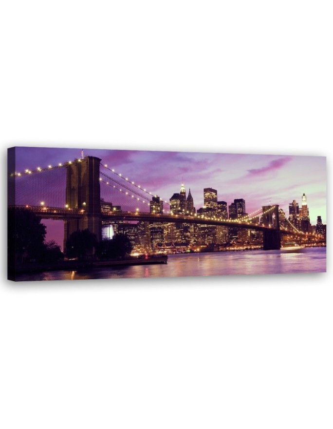 Brooklyn bridge violet - Interior design picture | FEEBY