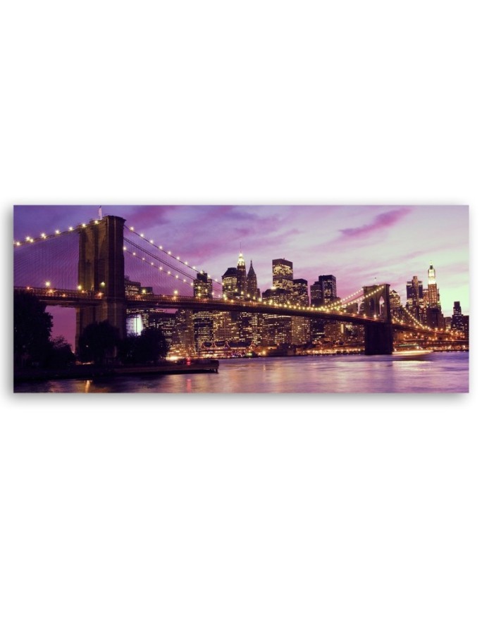 Brooklyn bridge violet - Interior design picture | FEEBY