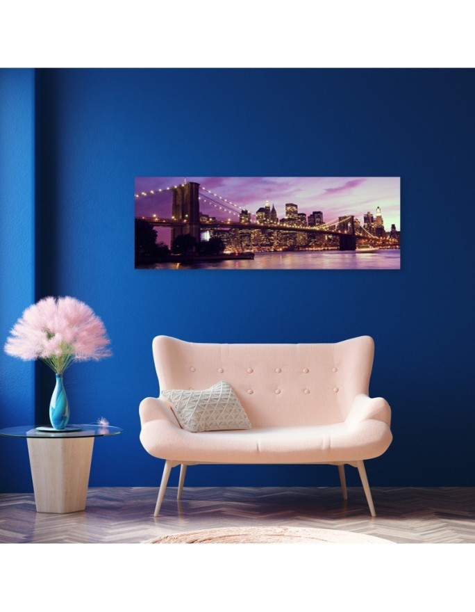Brooklyn bridge violet - Interior design picture | FEEBY