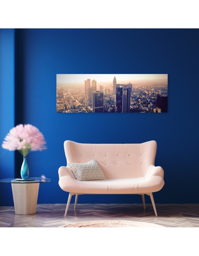 New york skyline - Bedroom wall painting | FEEBY