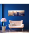 New york skyline - Bedroom wall painting | FEEBY